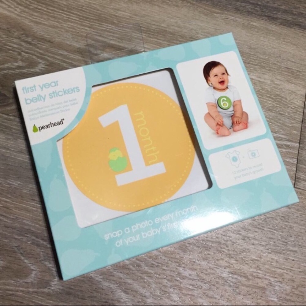 NEW First Year Belly Stickers